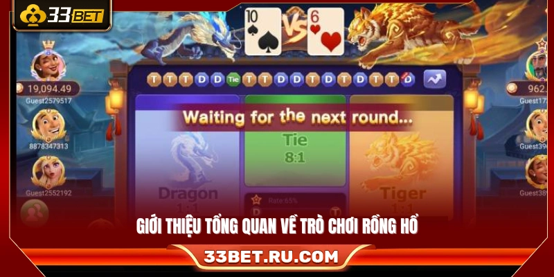Tổng quan hình thức và cách vận hành trò chơi Rồng Hổ
