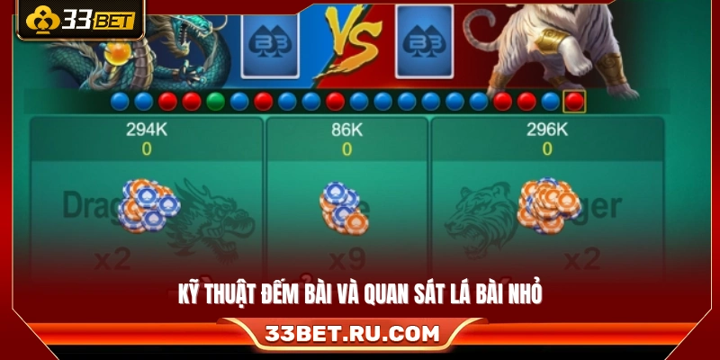 Cách chơi Rồng Hổ theo dõi lá bài và ghi nhớ kết quả